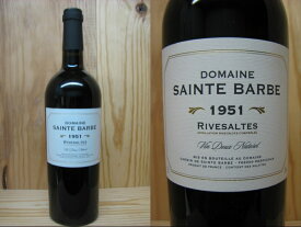 [1951]　リヴザルト / サント・バルブ　（甘口）Rivesaltes / Sainte Barbe