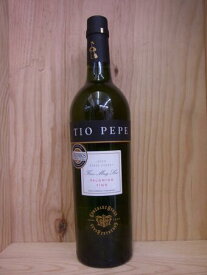 ゴンザレス ビアス ティオペペ　パロミノ・フィノ シェリー 15% 750ml　Gonzales BYASS TIO PEPE　PALOMINO FINO SHERRY 15% 750ml