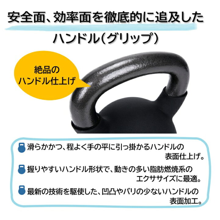 楽天市場】ネオプレーンケトルベル (レギュラータイプ) 4kg 6kg 8kg 