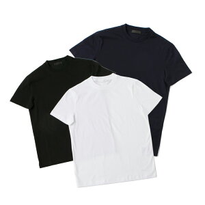 【7月15日限定★ポイント5倍】プラダ PRADA メンズトップス logo 3 pack T シャツ UJM492/ILK ギフトラッピング無料