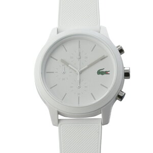 【4月5日限定★ポイント5倍】ラコステ LACOSTE 腕時計 44mmクロノラバーMウォッチ 2010974 ギフトラッピング無料