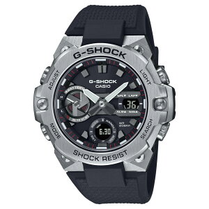 �J�V�I CASIO �W�[�V���b�N G-SHOCK �r���v G-STEEL ���o�C�������N�d�g�\�[���[M�E�H�b�` GST-B400-1AJF�@�@�t�B�b�g�n�E�X