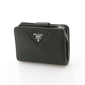 プラダ PRADA 折財布 VITELLO DAINO 小銭入付/NERO 1ML018-2BBE　　フィットハウス