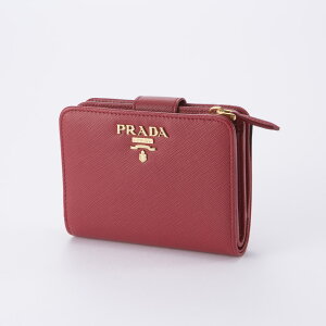 【WEB限定価格】プラダ PRADA 折財布 SAF.MET 小銭入付/FUOCO 1ML018-QWA  フィットハウス