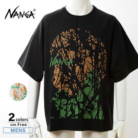 ナンガ NANGA メンズトップス ECO HYBRID SHINING THROUGH LOOSE FIT TEE NW2311‐1G213　　フィットハウス