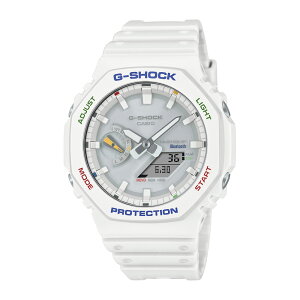 カシオ CASIO ジーショック G-SHOCK 腕時計 MULTICOLOR ACCENTS 2100 モバイルリンク アナデジ ソーラー Mウォッチ GA-B2100FC-7AJF  フィットハウス