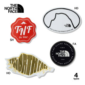 ザ ノースフェイス THE NORTH FACE アウトドア・キャンプ ステッカー TNF PRINT STICKER NN32229　 　フィットハウス