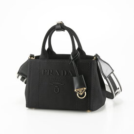 【4月20日-4月21日限定★クーポン配布中】プラダ PRADA CANAPA RICAMO エンボスロゴトートバッグ 1BG464 2CYA 3OM　　フィットハウス