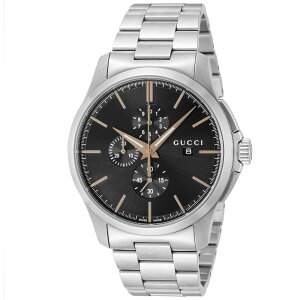 �O�b�` GUCCI �r���v G-TIMELESS�N���m�X�e�������Y�E�H�b�` YA126272�@�@�t�B�b�g�n�E�X
