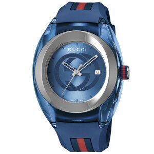 �O�b�` GUCCI �r���v SYNC ���o�[�x���g�����Y�E�H�b�` YA137104A�@�@�t�B�b�g�n�E�X