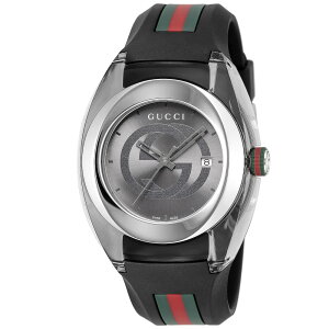�y���������}���\�����Ԓ��|�C���g10�{�z�O�b�` GUCCI �r���v ���o�[�x���g�����Y�E�H�b�` YA137116�@�@�t�B�b�g�n�E�X