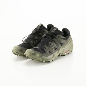 yubNtCf[Ԓ|Cg10{zT SALOMON YXj[J[ SPEEDCROSS 6 GTX (Black/Peat/Deep Lichen Green) L47584100@ @tBbgnEX
