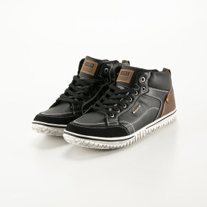 エドウィン EDWIN メンズスニーカー ボウスイ ミッドカット (BLK) EDW7859  フィットハウス