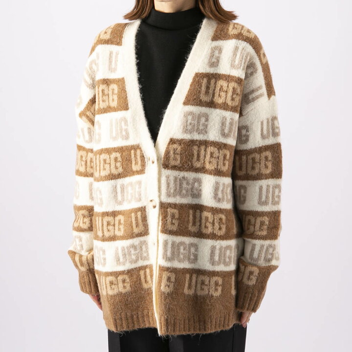 楽天市場】アグ UGG レディーストップス UGG Graphic Logo Cardigan  