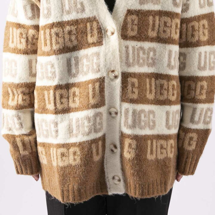 楽天市場】アグ UGG レディーストップス UGG Graphic Logo Cardigan  