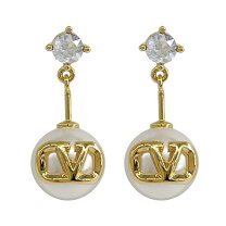 楽天市場】VALENTINO ヴァレンティノ（カラーゴールド）（ピアス 