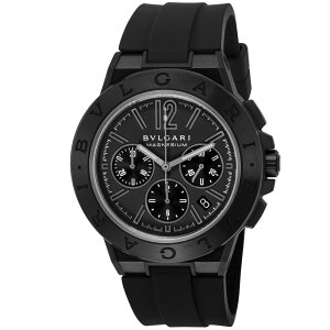 ブルガリ BVLGARI 腕時計 ディアゴノ マグネシウム クロノ 42ミリ ラバー Mウォッチ I#DG42BSMCVDCH  フィットハウス