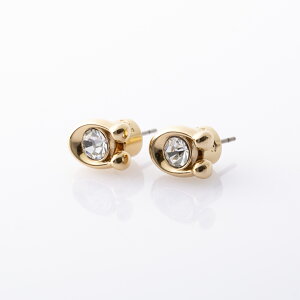 R[` COACH sAX ER CRYSTAL C STUD 37440614 GLD110@@tBbgnEX