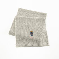 Polo ralph lauren Polo bear ポロベア マフラー 白 ラルフローレン マフラー ベアの通販