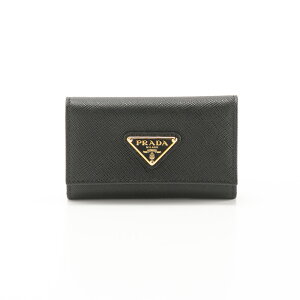 �y���������}���\�����Ԓ��|�C���g10�{�z�v���_ PRADA SAFFIANO TRIANGOLO 4�A�L�[�P�[�X �L�[�����O�t�� 1PG004 QHH�@ �@�t�B�b�g�n�E�X