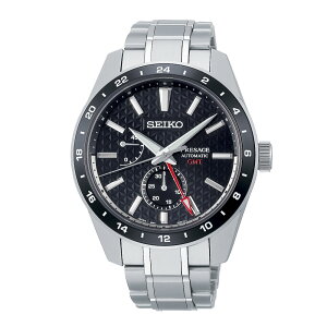 �y���������}���\�����Ԓ��|�C���g10�{�z�Z�C�R�[ SEIKO �v���U�[�W�� PRESAGE �r���v Sharp Edged Series GMT ���J�j�J���X�e�����X �����Y�E�H�b�` SARF005�@ �@�t�B�b�g�n�E�X