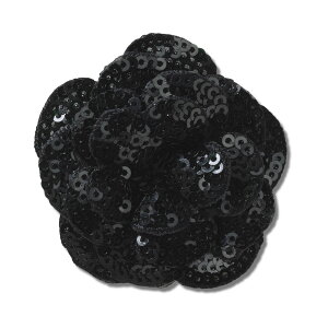 �N���b�N�X CROCS �V���[�Y�A�N�Z�T���[ BLACK SEQUIN FLOWER �u���b�N �X�p���R�[�� �t�����[ 10017068�@ �@�t�B�b�g�n�E�X