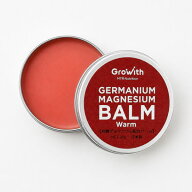 Growith 有機ゲルマニウムバーム Warm 30g [医食同源Lab] コンディショニング 治療 筋肉痛 打撲 捻挫 切…