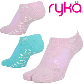 ライカ すべり止め付き足袋型ソックス 靴下（6cm丈） [RYKA] 新色2色 全18色