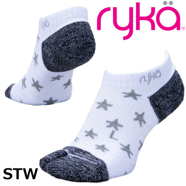 楽天市場 ライカ すべり止め付き足袋型ソックス 靴下 6cm丈 Ryka Fitness Online フィットネス市場