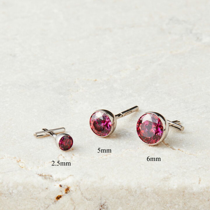 楽天市場】Baqless バックレス ピアス 白 シルバー ブルー レッド 