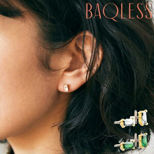 Baqless obNX Vo[ zCg O[ Honesty Rectangle White Green ` 18K 18 Lb`X T[tB K jO i[ gC gCAX[g XL[ v[g Mt