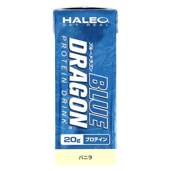 たんぱく質20g含有のプロテインドリンク 代引き不可 62％以上節約 ハレオ ブルードラゴン バニラ 200ml×24本 BLUE HALEO DRAGON