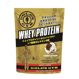 ホエイプロテイン クッキー＆クリーム風味（1,500g）[GOLD'S GYM_S ゴールドジムサプリ]