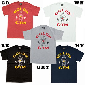 【GGウェアキャンペーン中】ベーシックTシャツ クラシックJ（M・L・XLサイズ）[GOLD'S GYM_W ゴールドジムウェア] フィットネス トレーニング ジムワーク 新価格 ※返品・交換不可セール商品