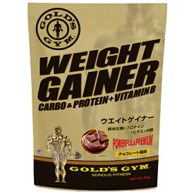 ウエイトゲイナー（900g）【チョコレート風味】[GOLD'S GYM_S ゴールドジムサプリ] バルクアップ
