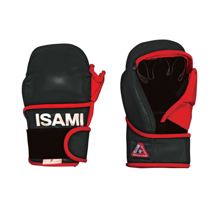 楽天市場】イサミ パウンドグローブ 黒 フリーサイズ [ISAMI] 格闘技 