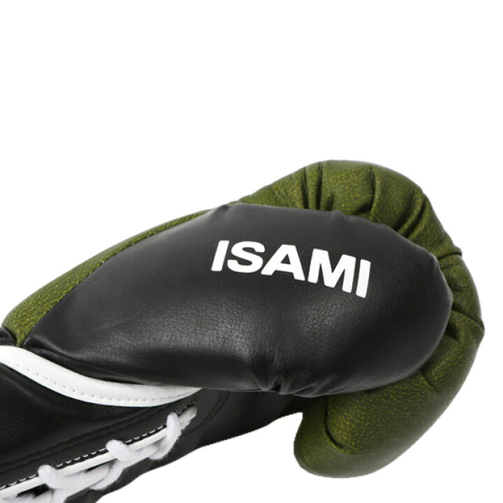 楽天市場】イサミ RIZINキック用グローブ [ISAMI] グリーン 8oz 格闘技 