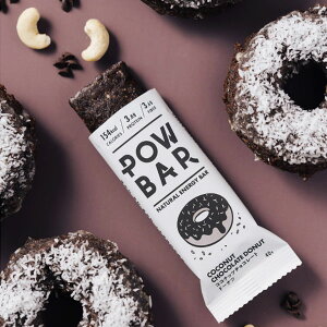 �p�E�o�[ �R�R�i�b�c�`���R�h�[�i�c COCONUT CHOCOLATE DONUT (1��12�{����) [POW BAR] �G�i�W�[�o�[ ���Y�� ���{��