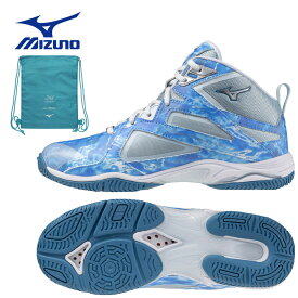 ミズノ ウエーブダイバースLG5 25周年 ブルー×シルバー マルチバック付 (24.0cm) WAVE DIVERSE LG5 25th【25SS限定】 [MIZUNO] シューズ フィットネス ダンス エアロ ウェーブダイバース 【数量限定】