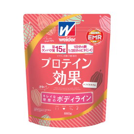 [weider] プロテイン効果 ソイカカオ味 大豆プロテイン15g配合 （660g） 森永製菓