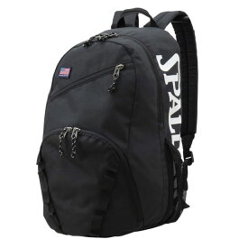 ハーフデイ ブラック 【22AW07】 [SPALDING スポルディング] バスケ 収納 リュック バックパック 部活 練習 バスケットボール