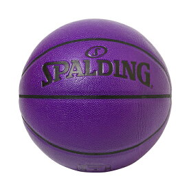 バスケットボール [スポルディング SPALDING] イノセンス ウルトラバイオレット 7号球 男子 バスケ 部活 練習 試合 社会人バスケ アウトドア