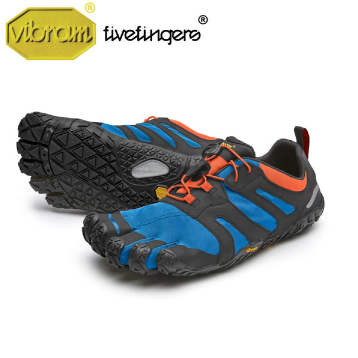 楽天市場】V-Trail 2.0 トレイル Blue/Orange メンズ [vibram  