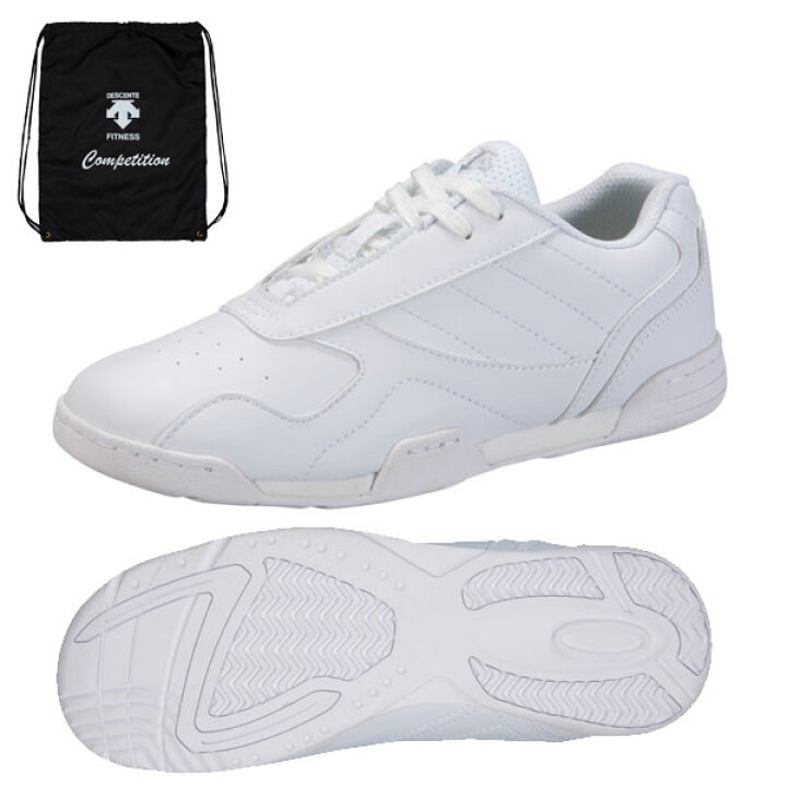 楽天市場】デサント エアロビック競技専門シューズ D-AERO WHT