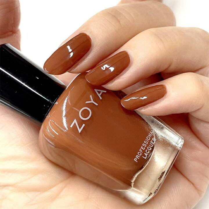 楽天市場 Zoya ゾーヤ ゾヤ ネイルカラー Zp1124 Colin 15ml 自爪 の為に作られた ネイル 爪にやさしい 自然派 マニキュア ポリッシュ Zoya セルフネイル おすすめ ブラウン 茶色 トレンド 秋ネイル 秋カラー マニキュア通販 大人ネイル