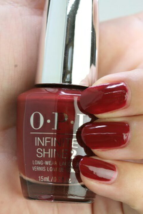 楽天市場 期間限定クーポン配布中 Opi Infinite Shine インフィニット シャイン Is Lp40 Como Se Liama Creme コモ セ ラマ Opi ネイルカラー ポリッシュ セルフネイル 速乾 バーガンディ ダークレッド ボルドー マニキュア クリスマスカラー マニキュア通販 大人ネイル