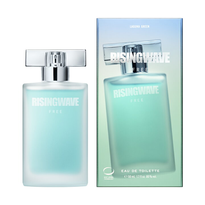 楽天市場 公式 ライジングウェーブ フリー ラグナグリーン オードトワレ 50ml 男性用 香水 フレグランス Fits Online Store 楽天市場店