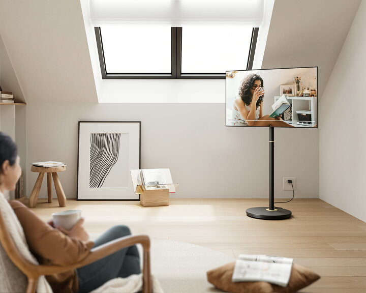楽天市場】【送料無料】FITUEYES DESIGN テレビスタンド キャスター 