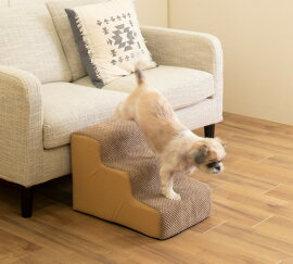 超小型犬用階段inuneruらくらくステップ【ペット用品介護用品高齢犬高齢猫階段補助】