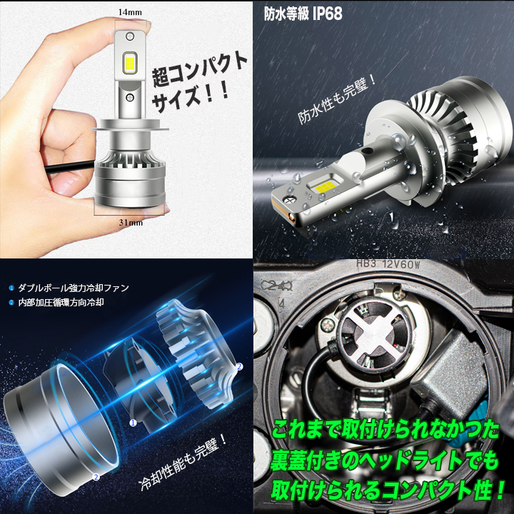 格安豊富な ヤフオク! - KOITO コイト LED HB3 バルブ ヘッド ランプ